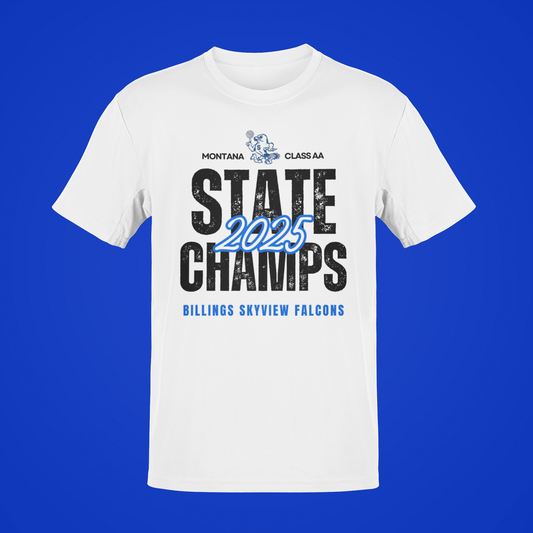 Gildan Light Cotton Tee State Champs 2025